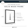 imageMCS Master ampamp Co 8x8 Gallery Wood Frame Square Frame for Photos ampamp Artwork Displays 4x4 with Mat or 8x8 Without Mat Hinged Easel for Tabletop or Wall Display Natural 1PackBlack