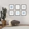 imageMCS Master ampamp Co 8x8 Gallery Wood Frame Square Frame for Photos ampamp Artwork Displays 4x4 with Mat or 8x8 Without Mat Hinged Easel for Tabletop or Wall Display Natural 1PackBlack