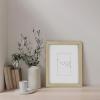 imageMCS Master ampamp Co 8x8 Gallery Wood Frame Square Frame for Photos ampamp Artwork Displays 4x4 with Mat or 8x8 Without Mat Hinged Easel for Tabletop or Wall Display Natural 1PackNatural