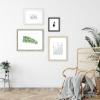 imageMCS Master ampamp Co 8x8 Gallery Wood Frame Square Frame for Photos ampamp Artwork Displays 4x4 with Mat or 8x8 Without Mat Hinged Easel for Tabletop or Wall Display Natural 1PackWhite