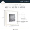 imageMCS Master ampamp Co 8x8 Gallery Wood Frame Square Frame for Photos ampamp Artwork Displays 4x4 with Mat or 8x8 Without Mat Hinged Easel for Tabletop or Wall Display Natural 1PackWhite