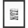 imageMCS Master ampamp Co 8x8 Gallery Wood Frame Square Frame for Photos ampamp Artwork Displays 4x4 with Mat or 8x8 Without Mat Hinged Easel for Tabletop or Wall Display Natural 1PackBlack
