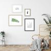 imageMCS Master ampamp Co 8x8 Gallery Wood Frame Square Frame for Photos ampamp Artwork Displays 4x4 with Mat or 8x8 Without Mat Hinged Easel for Tabletop or Wall Display Natural 1PackBlack