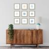 imageMCS Master ampamp Co 8x8 Gallery Wood Frame Square Frame for Photos ampamp Artwork Displays 4x4 with Mat or 8x8 Without Mat Hinged Easel for Tabletop or Wall Display Natural 1PackRustic Gray