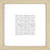 imageMCS Master ampamp Co 8x8 Gallery Wood Frame Square Frame for Photos ampamp Artwork Displays 4x4 with Mat or 8x8 Without Mat Hinged Easel for Tabletop or Wall Display Natural 1PackNatural