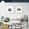 imageMCS Master ampamp Co Foundry Metal 11x14 Picture Frame Display Pictures 85x11 With Mat or 11x14 Without Mat Vertical ampamp Horizontal Wall Hanging Picture Frame for Photos ampamp Posters Black 1PackBrass