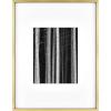 imageMCS Master ampamp Co Foundry Metal 11x14 Picture Frame Display Pictures 85x11 With Mat or 11x14 Without Mat Vertical ampamp Horizontal Wall Hanging Picture Frame for Photos ampamp Posters Black 1PackBrass