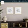 imageMCS Master ampamp Co Foundry Metal 11x14 Picture Frame Display Pictures 85x11 With Mat or 11x14 Without Mat Vertical ampamp Horizontal Wall Hanging Picture Frame for Photos ampamp Posters Black 1PackBrass