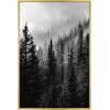imageMCS Master ampamp Co Foundry Metal 11x14 Picture Frame Display Pictures 85x11 With Mat or 11x14 Without Mat Vertical ampamp Horizontal Wall Hanging Picture Frame for Photos ampamp Posters Black 1PackBrass