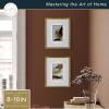 imageMCS Master ampamp Co Foundry Metal 11x14 Picture Frame Display Pictures 85x11 With Mat or 11x14 Without Mat Vertical ampamp Horizontal Wall Hanging Picture Frame for Photos ampamp Posters Black 1PackBrass