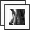 imageMCS Master ampamp Co Foundry Metal 11x14 Picture Frame Display Pictures 85x11 With Mat or 11x14 Without Mat Vertical ampamp Horizontal Wall Hanging Picture Frame for Photos ampamp Posters Black 1PackBlack