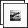 imageMCS Master ampamp Co Foundry Metal 11x14 Picture Frame Display Pictures 85x11 With Mat or 11x14 Without Mat Vertical ampamp Horizontal Wall Hanging Picture Frame for Photos ampamp Posters Black 1PackBlack
