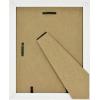 imageMCS Studio Document Frame Set Gallery Wall Frames Fit 85 x 11 Diplomas Documents ampamp Certificates White Woodgrain 4Pack
