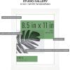 imageMCS Studio Document Frame Set Gallery Wall Frames Fit 85 x 11 Diplomas Documents ampamp Certificates White Woodgrain 4Pack