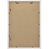 imageMCS Studio Gallery 85x11 Picture Frame Black Woodgrain Rectangle Photo Frame for Photos Posters ampamp Art Prints ampamp Easel for Tabletop Display 4PackWhite Woodgrain