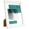 imageMCS Studio Gallery Frame White Woodgrain 8 x 10 in  4 pk