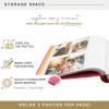 imageMCS Who Rescued Who Photo Album Holds 200 4x6 Pet Photos with Memo Space Cream Cover Clear SideLoading Pockets  Dog ampamp Cat Memory Book for Rescue Pets  A Heartfelt Gift for Animal LoversSunset and Palm