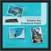 imageMCS 40950 1275 x 1275 Shadow Box Frame Holds 12 x 12 Scrapbook Page BlackBlack