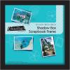 imageMCS 8x8 Inch Scrapbook Shadowbox Frame Black 40393Original
