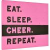 imageMCS Expandable 10Page Sports Scrapbook Album with 12 x 12 Inch Pages 135 x 125 Inch Cheer