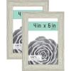 imageMCS Gallery Essential Frame Black Woodgrain 8 x 10 in 6 pkGray Woodgrain