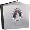 imageMCS Wedding Photo Album Holds 200 4x6 Photos with Memo Space Silver Cover Clear SideLoading Pockets  Elegant Scrapbook Style Memory Book for Weddings Engagements ampamp Anniversaries