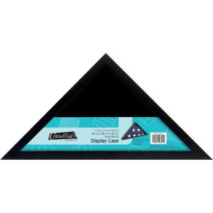 imageMCS 11x155 Inch Mini Flag Display Case for standard 3 by 5feet military flag Black 46716