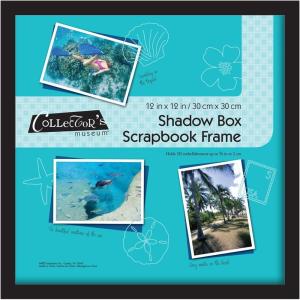 imageMCS 40950 1275 x 1275 Shadow Box Frame Holds 12 x 12 Scrapbook Page BlackBlack
