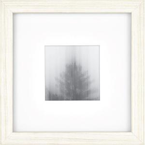 imageMCS Master ampamp Co 8x8 Gallery Wood Frame Square Frame for Photos ampamp Artwork Displays 4x4 with Mat or 8x8 Without Mat Hinged Easel for Tabletop or Wall Display Natural 1PackWhite