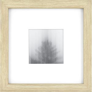 imageMCS Master ampamp Co 8x8 Gallery Wood Frame Square Frame for Photos ampamp Artwork Displays 4x4 with Mat or 8x8 Without Mat Hinged Easel for Tabletop or Wall Display Natural 1PackNatural