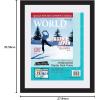 imageMCS 11x14 Inch Magazine Display Float Frame Black 409461 Count Pack of 1