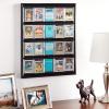 imageMCS 16x20 Inch Collector Card Wall Display Holds 20 Sports Cards Black 52894