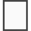 imageMCS Floating Frame with Canvas Included Art Frames for Canvas Paintings with Adhesive Fasteners and Hanging Hardware Black 12 x 16 InchBlack