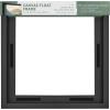 imageMCS Floating Frame with Canvas Included Art Frames for Canvas Paintings with Adhesive Fasteners and Hanging Hardware Black 12 x 16 InchBlack
