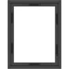 imageMCS Floating Frame with Canvas Included Art Frames for Canvas Paintings with Adhesive Fasteners and Hanging Hardware Black 12 x 16 InchBlack