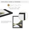 imageMCS Floating Frame with Canvas Included Art Frames for Canvas Paintings with Adhesive Fasteners and Hanging Hardware Black 12 x 16 InchBlack