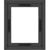 imageMCS Floating Frame with Canvas Included Art Frames for Canvas Paintings with Adhesive Fasteners and Hanging Hardware Black 12 x 16 InchBlack