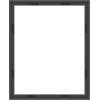 imageMCS Floating Frame with Canvas Included Art Frames for Canvas Paintings with Adhesive Fasteners and Hanging Hardware Black 12 x 16 InchBlack