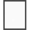 imageMCS Floating Frame with Canvas Included Art Frames for Canvas Paintings with Adhesive Fasteners and Hanging Hardware Black 12 x 16 InchBlack