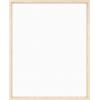imageMCS Floating Frame with Canvas Included Art Frames for Canvas Paintings with Adhesive Fasteners and Hanging Hardware Black 12 x 16 InchNatural Woodgrain