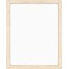 imageMCS Floating Frame with Canvas Included Art Frames for Canvas Paintings with Adhesive Fasteners and Hanging Hardware Black 12 x 16 InchNatural Woodgrain