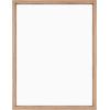imageMCS Floating Frame with Canvas Included Art Frames for Canvas Paintings with Adhesive Fasteners and Hanging Hardware Black 12 x 16 InchWalnut woodgrain