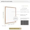imageMCS Floating Frame with Canvas Included Art Frames for Canvas Paintings with Adhesive Fasteners and Hanging Hardware Black 12 x 16 InchWalnut woodgrain