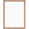 imageMCS Floating Frame with Canvas Included Art Frames for Canvas Paintings with Adhesive Fasteners and Hanging Hardware Black 12 x 16 InchWalnut woodgrain