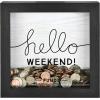 imageMCS Saving for a Unicorn Fund Bank Shadowbox White Woodgrain8x15x8 inchesHello Weekend