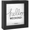 imageMCS Saving for a Unicorn Fund Bank Shadowbox White Woodgrain8x15x8 inchesHello Weekend
