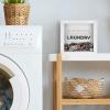 imageMCS Saving for a Unicorn Fund Bank Shadowbox White Woodgrain8x15x8 inchesLaundry Change