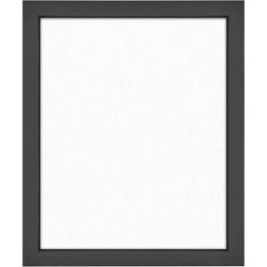 imageMCS Floating Frame with Canvas Included Art Frames for Canvas Paintings with Adhesive Fasteners and Hanging Hardware Black 12 x 16 InchBlack