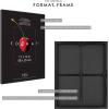 imageMCS 4x6 Inch Format Frame Black 10439Black
