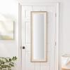 imageMCS 65730 12 by 48 Door Mirror 18 by 54Inch White with Silver Edge Finish